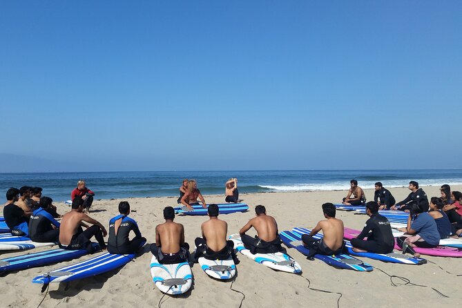 1.5 Hr. Shared Surf Lesson - Meeting Point at Kapowui Santa Monica/Venice: Keep It Simple