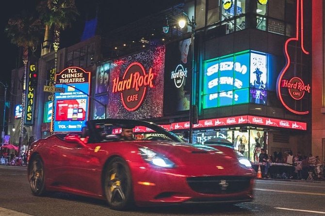 1-Hour Driving Tour from Hollywood to Beverly Hills in a Ferrari - The Hollywood Blvd to Rodeo Drive drive: where the camera finds you