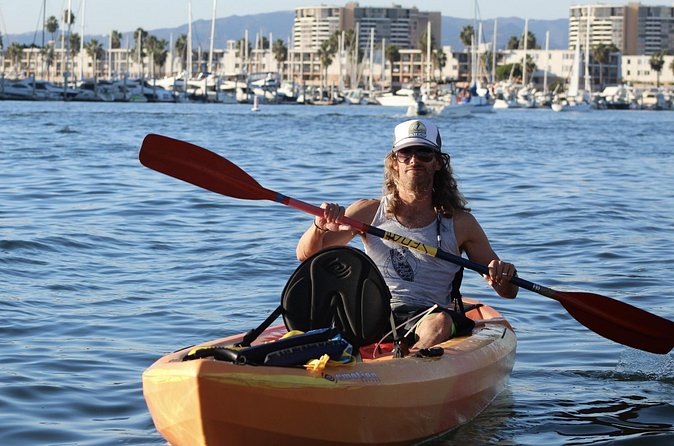 2-Hour Kayak or Paddleboard with Sea Lions in Marina del Rey - Paddling the main channel: yachts, docks, and the sea lion search
