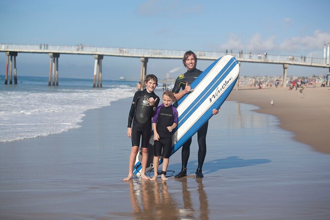 2 Hour Private Group Surf Lessons in Hermosa Beach - Hermosa Beach surfing starts at 1 Pier Ave