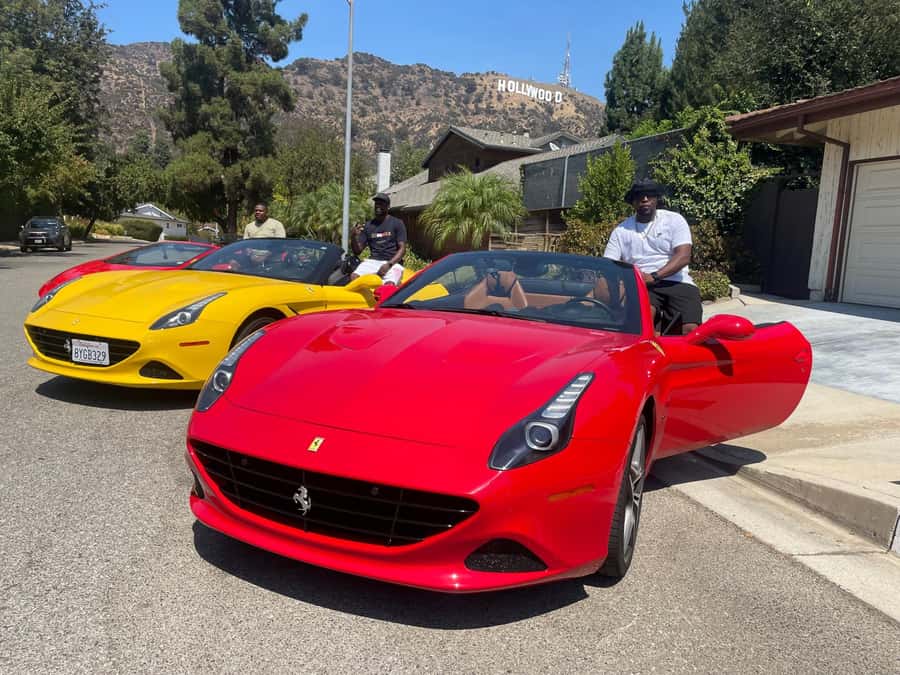 20 Min Ferrari tour in Hollywood (Drive or Be driven) - Hollywood Boulevard to Sunset Strip: quick iconic LA energy