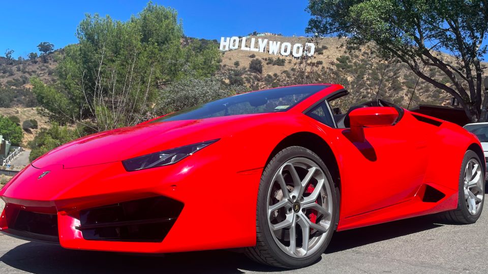 20 Min Lamborghini tour in Hollywood (Drive or be driven) - Key highlights worth your attention