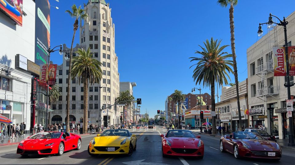 20 Min Lamborghini tour in Hollywood (Drive or be driven) - Walk of Fame Stop: How the Photos and Timing Really Feel