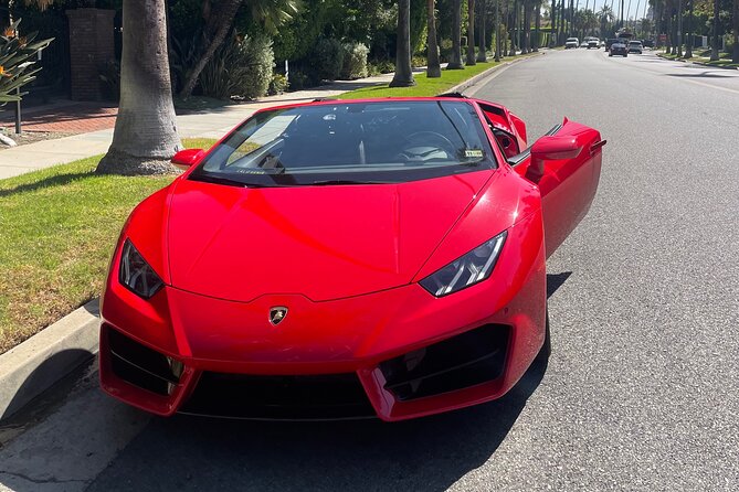 20-Minute Driving Tour: Hollywood to Sunset Blvd in a Lamborghini - Where you meet on Hollywood Boulevard (and how the timing feels)