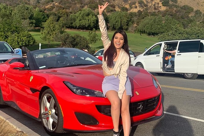 20-Minute Tour: Hollywood Blvd to Sunset Blvd in a Ferrari - Price and what $64 per person really covers