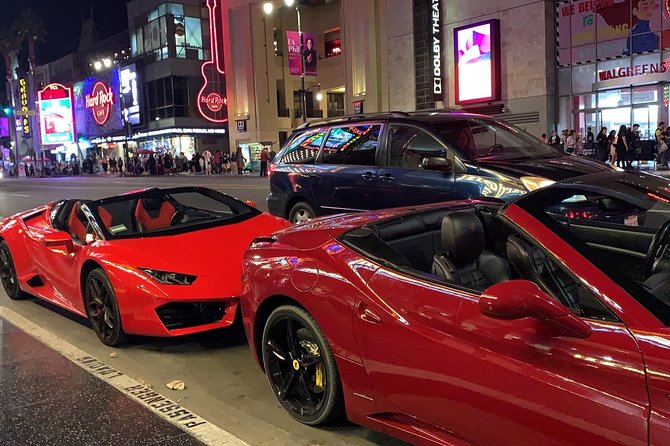 20-Minute Tour: Hollywood Blvd to Sunset Blvd in a Ferrari - Where the time goes: stops and what you should not expect