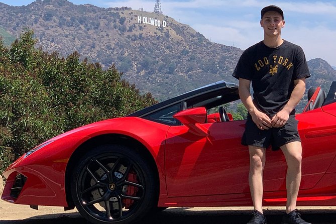 30-Minute Driving Tour: Explore Hollywood in a Lamborghini - The Lamborghini Huracan Spyder experience, handled like a luxury car service