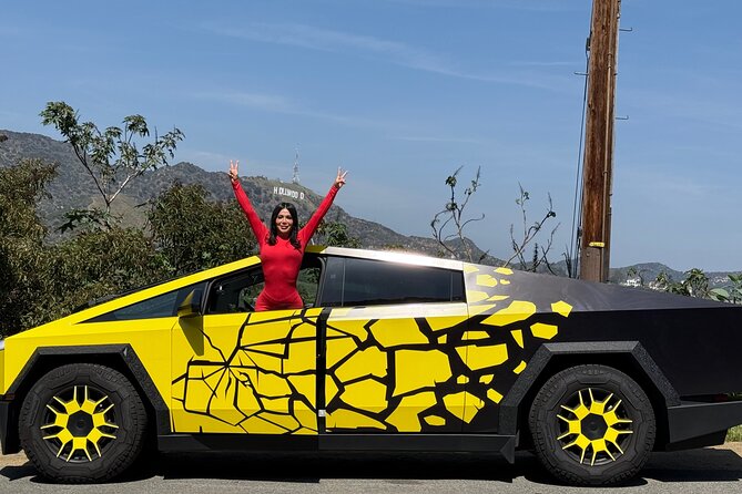 30-Minute Driving Tour: Explore Los Angeles in a Cybertruck - A 30-minute Hollywood loop in a Cybertruck