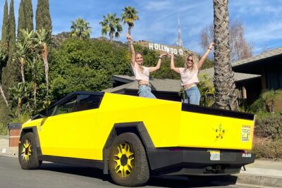 50-Minute Driving Tour: Explore Hollywood in a Cybertruck - Stop-by-Stop: From Walk of Fame Views to Hollywood Hills Air