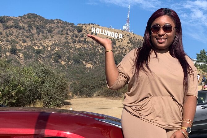 50-Minute Driving Tour: Explore Hollywood Sign in a Ferrari - Hollywood Sign Stop: Close Pictures, Short Time, Big Payoff
