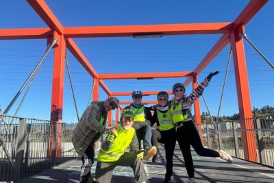 Best of Downtown Los Angeles by Luxury E-Bike - LA River bridges: from Red Car nostalgia to new bike-walk viewpoints