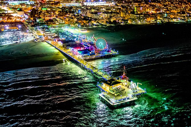 California Coast and Canyons 35-Minute Helicopter Tour - Malibu Pier and the wider Hollywood-to-Coast connection