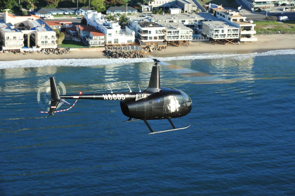California Coastline & Hollywood Celebrity Helicopter Tour - Safety, Comfort, and the Rules You’ll Want to Remember
