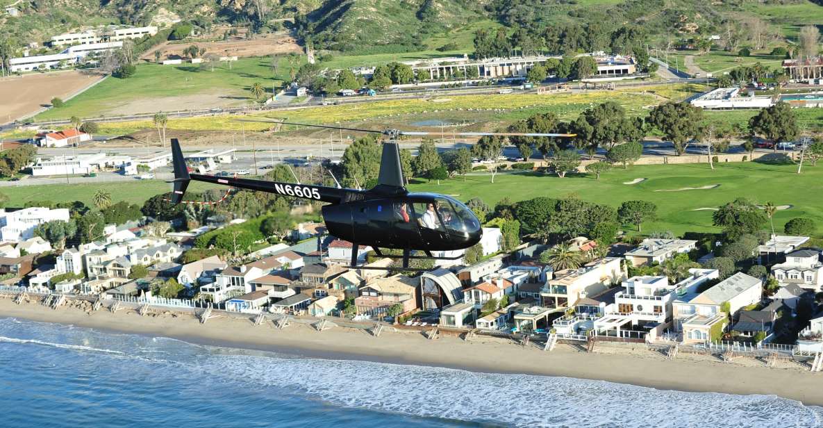 California Coastline & Hollywood Celebrity Helicopter Tour - How the 30 Minutes Actually Works (and Why That Speed Helps)