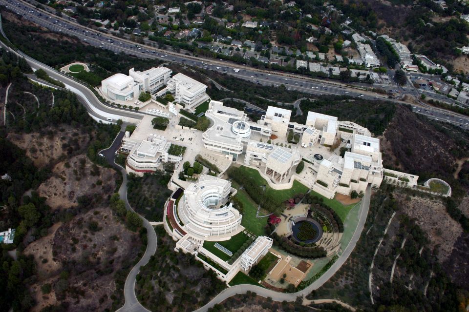 California Coastline & Hollywood Celebrity Helicopter Tour - Getty Center and the Santa Monica Mountains: Seeing LA’s Elevation Changes
