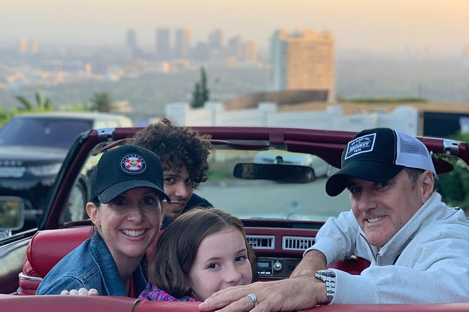 Classic Convertible Car Tour of Los Angeles - Greystone Mansion gardens and the “Beverly Hills architecture” moment