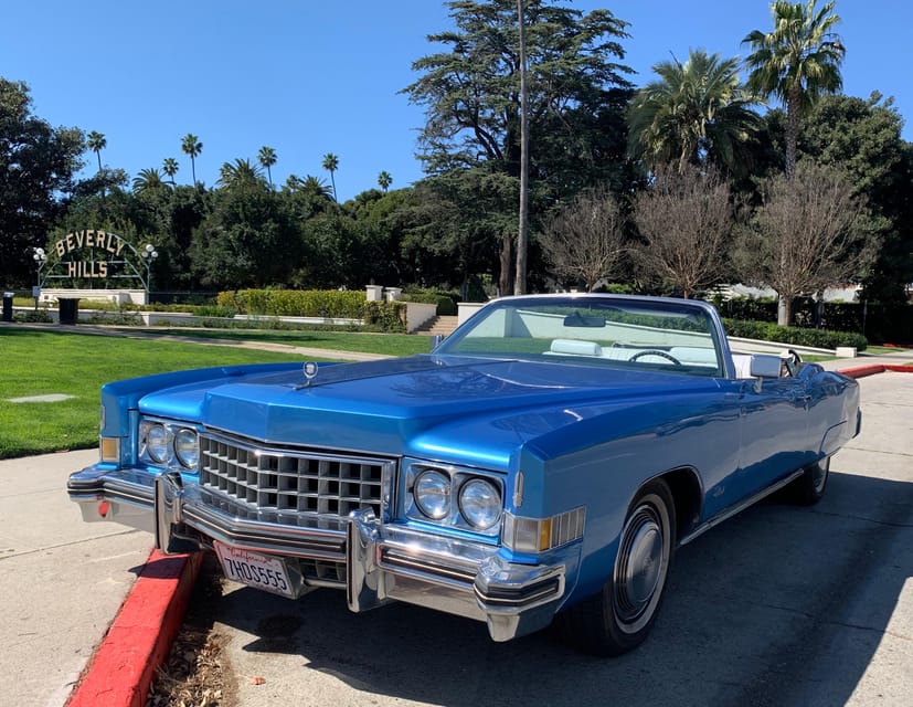 Discover LA in a 1973 Cadillac Eldorado convertible - A 1973 Cadillac Eldorado Changes the LA Mood