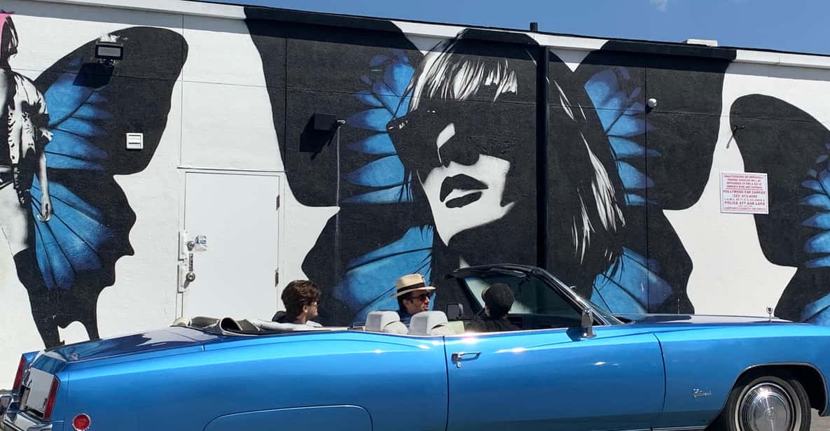 Discover LA in a 1973 Cadillac Eldorado convertible - Melrose Avenue: Street Art and Vintage Finds Without the Maze Stress