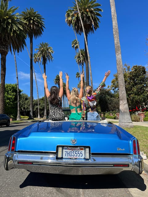 Discover LA in a 1973 Cadillac Eldorado convertible - Hollywood Sign Stop: Quick Walk, Big Views, Photo-First Logic