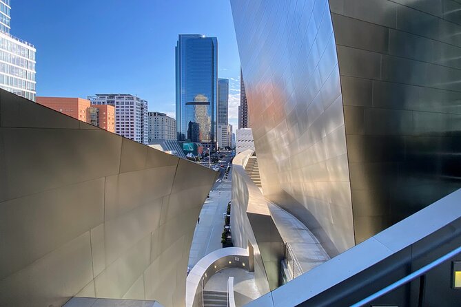 Downtown LA Arts Tour with MOCA, The Broad, and Infinity Room - California Plaza and Angels Flight: a break from big buildings