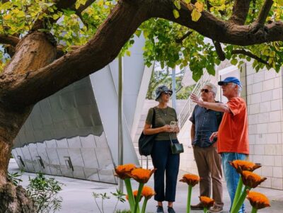 Downtown LA Arts Tour with MOCA & The Broad + Infinity Room - The meeting point: Jerry Moss Plaza sets the tone