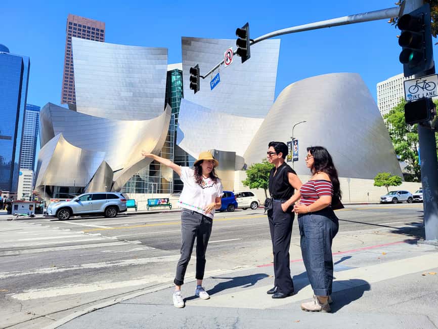 Downtown LA Arts Tour with MOCA & The Broad + Infinity Room - California Plaza and Grand Park: where performances meet the day