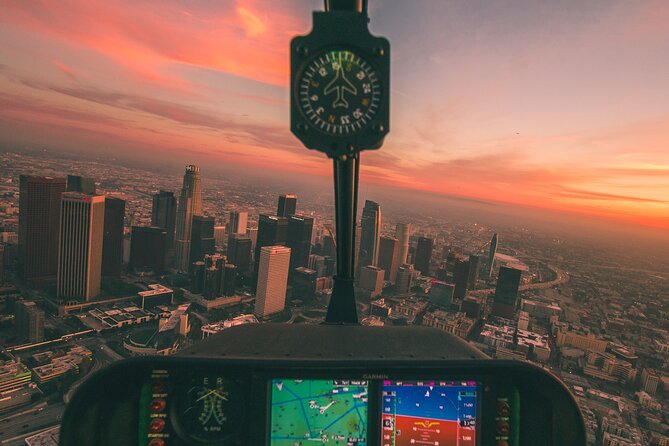 Downtown LA Lights: Your Private Sunset and Night Helicopter Tour - The short flight plan: how the route builds a skyline story