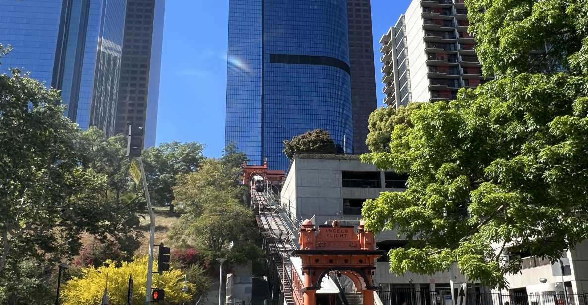 Downtown Los Angeles : Historic district & Little Tokyo - Grand Central Market: heritage walls, current-day flavors