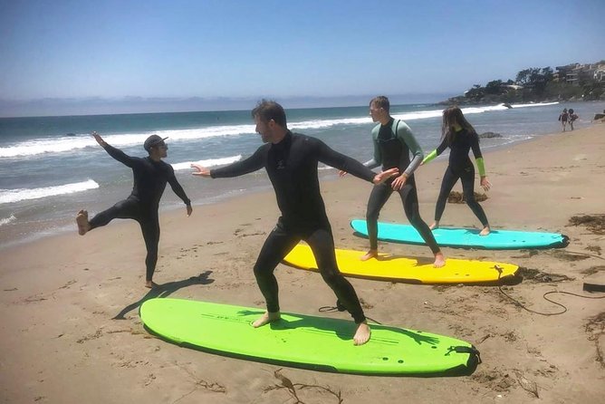 Experience Malibu with Exclusive 90-Minute Surf Lessons - Instructors who teach beginners to stand up