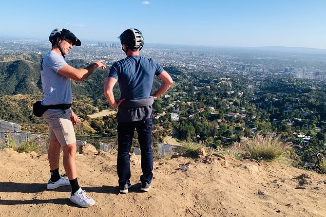 Famous Hollywood Sign Electric Mountain Bike Tour - Stop 1: the Hollywood Sign area and the kind of riding you’ll do