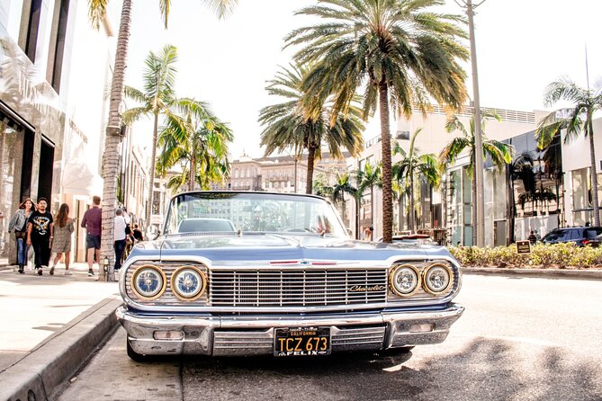 Golden Route Lowrider Tour - Cruising Beverly Hills, Venice, and Santa Monica in one classic loop