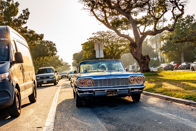 Golden Route Lowrider Tour - Stop 3: Santa Monica Pier for carnival games and guided food browsing