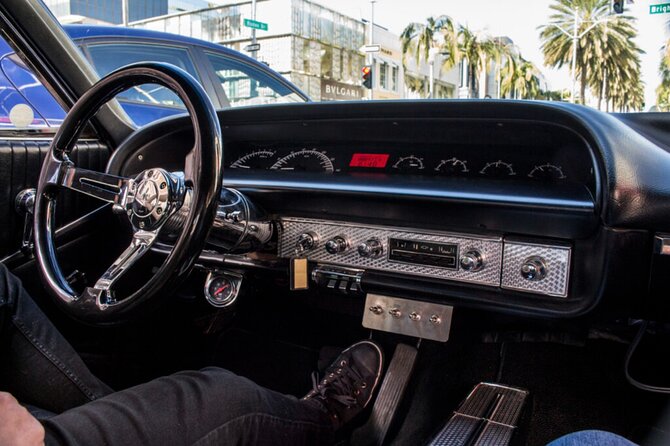 Golden Route Lowrider Tour - Stop 1: Beverly Hills palm trees, famous houses, and quick photo wins