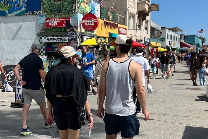 Gourmet LA Venice Beach Walking Food Tour with Delicious Dish - Ocean Front Walk on Venice Beach: where the photos happen