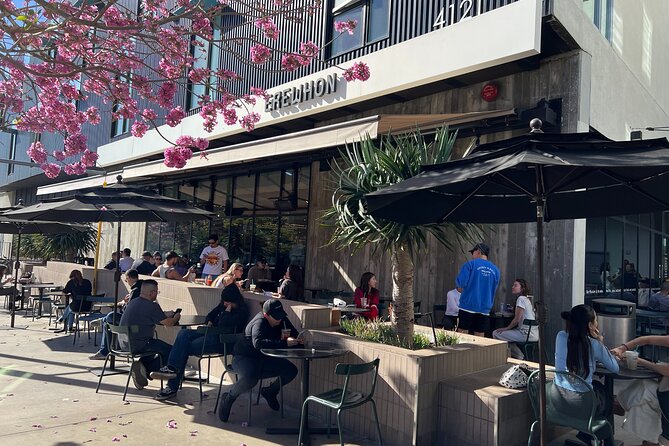 Gourmet Walking Food Tour of LA's Silver Lake Neighborhood - Sunset Boulevard tastings, Hollywood sign views, and those steep steps