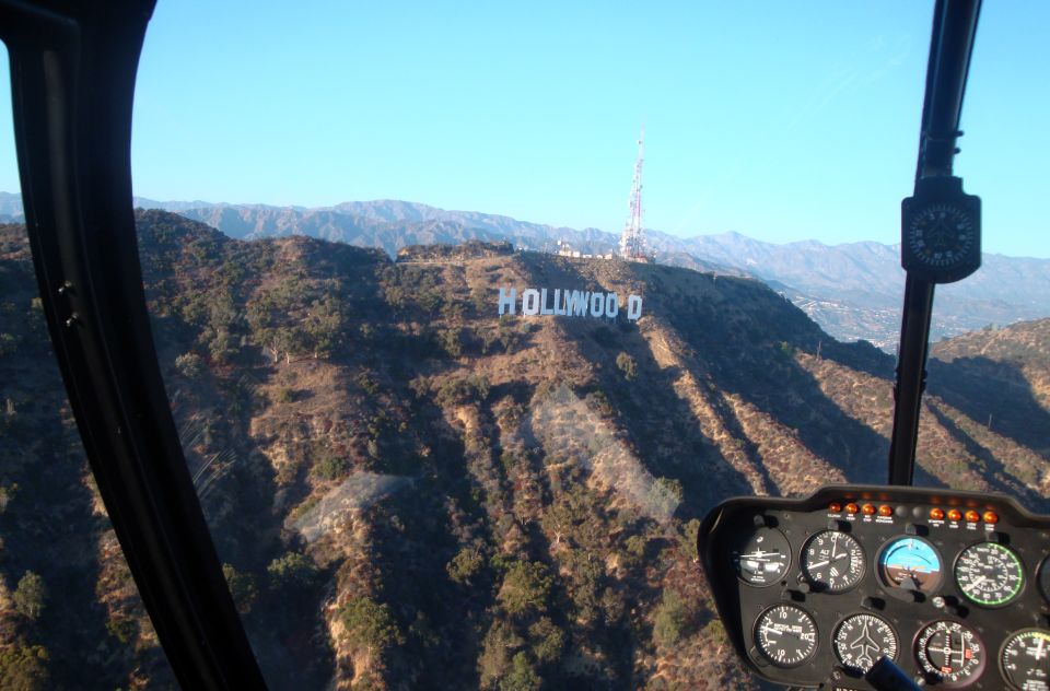 Hollywood & Beverly Hills Celebrity Helicopter Tour - Over the Hollywood Hills: Getting Your Bearings Fast