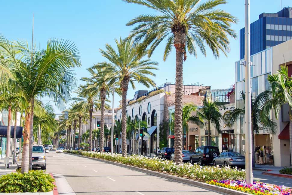 Hollywood, Beverly Hills, Santa Monica, Venice Beach Tour. - Beverly Hills and Rodeo Drive Feel in a Tight Window