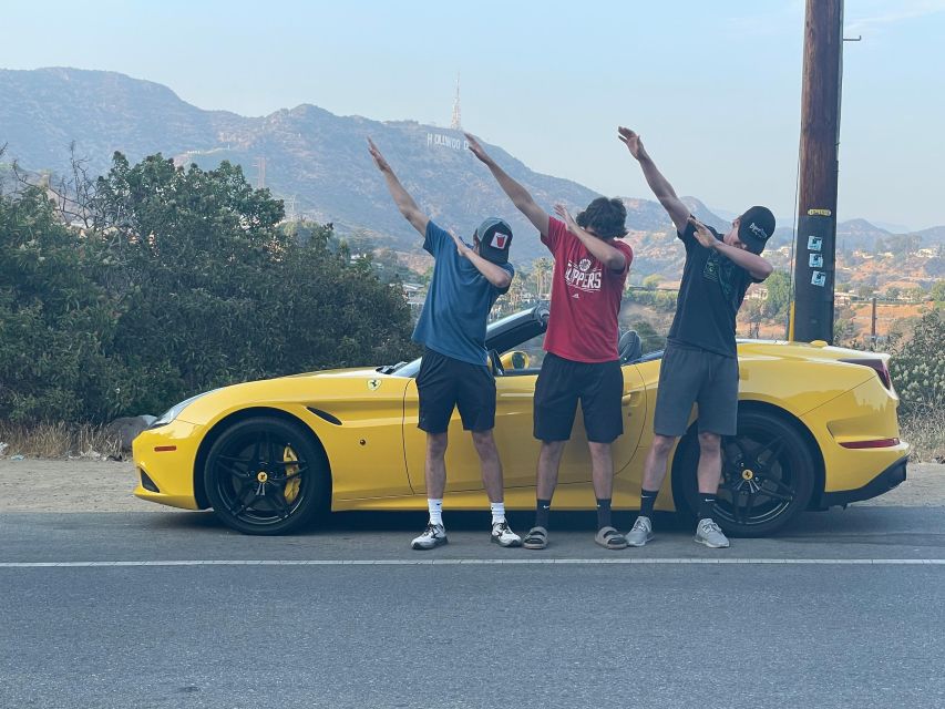 Hollywood Sign 50 Min Ferrari tour (drive or be driven) - Price and logistics: is $179 a good deal?