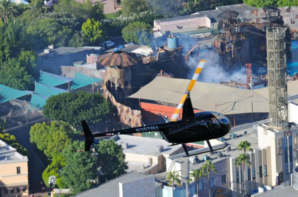 Hollywood Sign & Universal Studios Helicopter Tour - Hollywood Sign From Above: What the 10 Minutes Really Feels Like