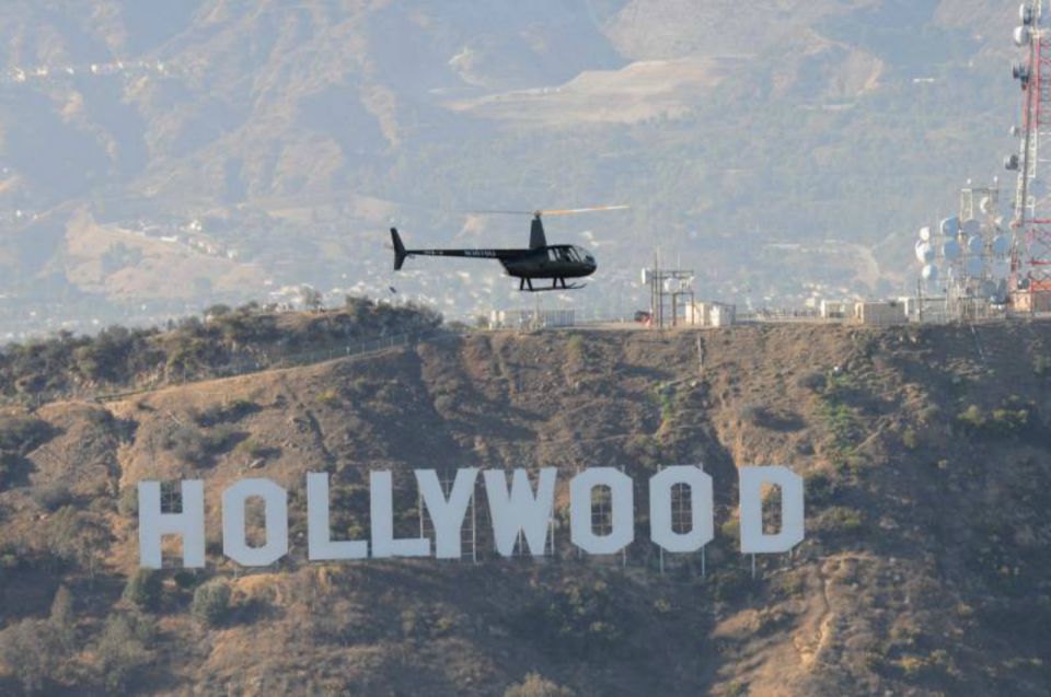 Hollywood Sign & Universal Studios Helicopter Tour - The Route: What You See Over Universal, Griffith, and Studio Country
