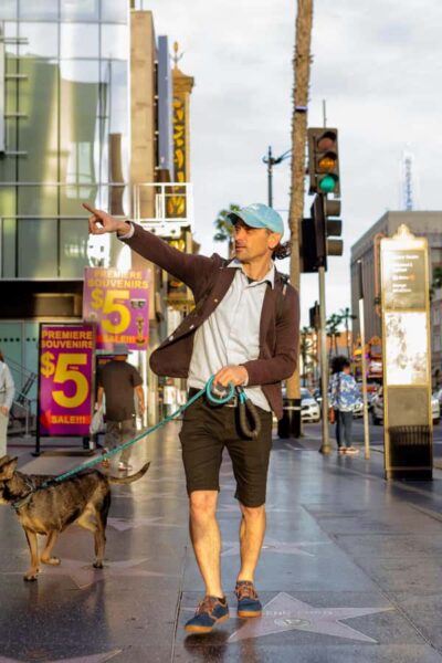 Hollywood Walking & Hiking Sunset Tour with LA Skyline Views - Meeting at Ovation Mall: getting oriented before the sights