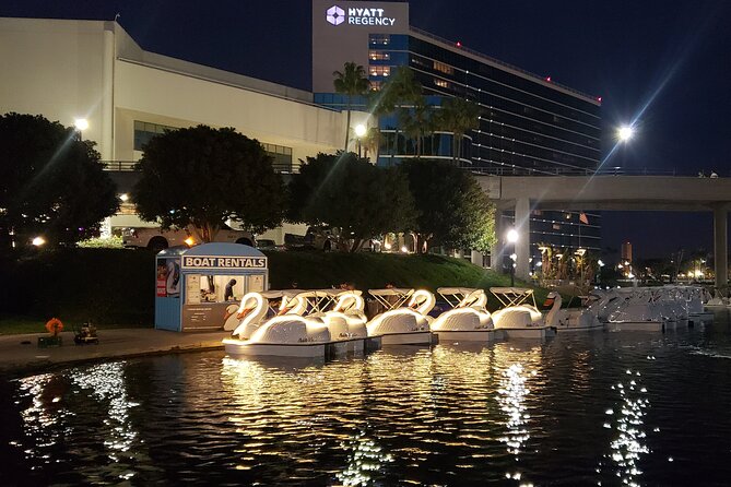 Illuminated Swan Boat Night Ride on Rainbow Lagoon - LED Lights and Picnic-Friendly Planning (When to Go)