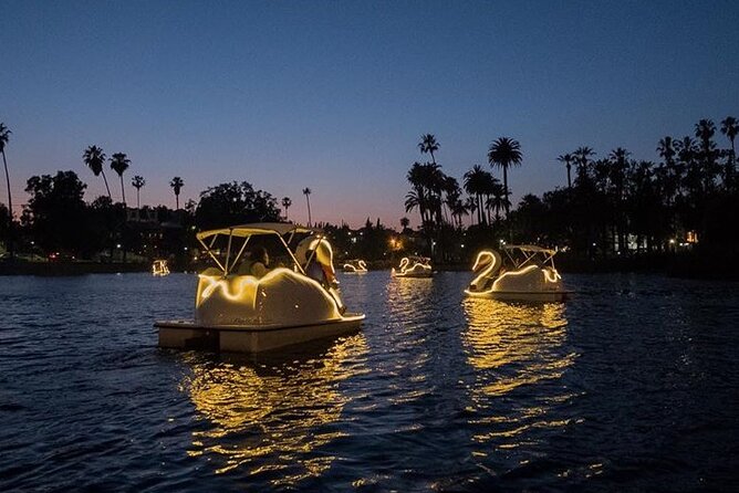 Illuminated Swan Boat Night Ride on Rainbow Lagoon - How Much Effort Is This? Pedaling, Steering, and Comfort