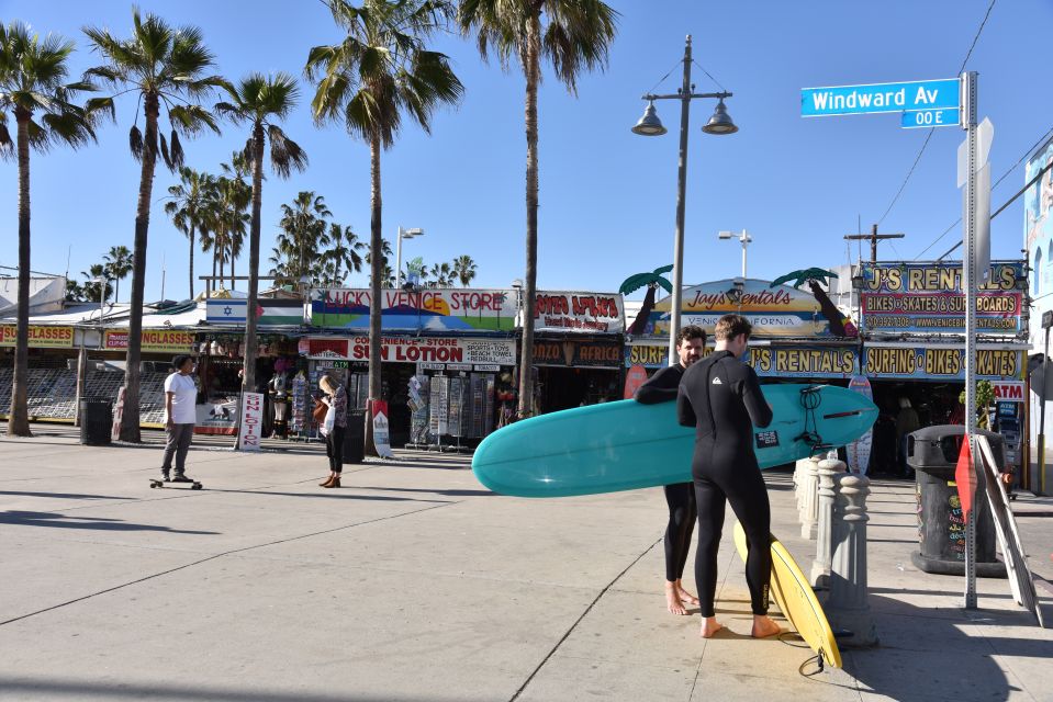 LA: City Highlights Tour with Cruise Terminal Pickup - Santa Monica and Venice Beach: Two Different Moods, One Coastline