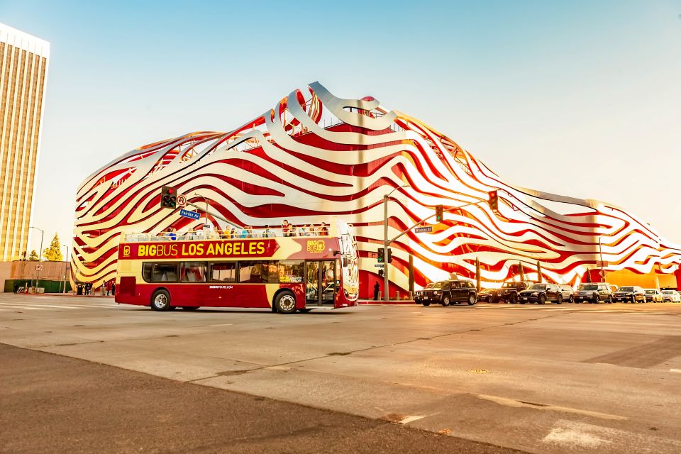 LA: Hop-on Hop-off Tour by Open-top Bus with 19 Stops - The top deck view: fast sightseeing without renting a car