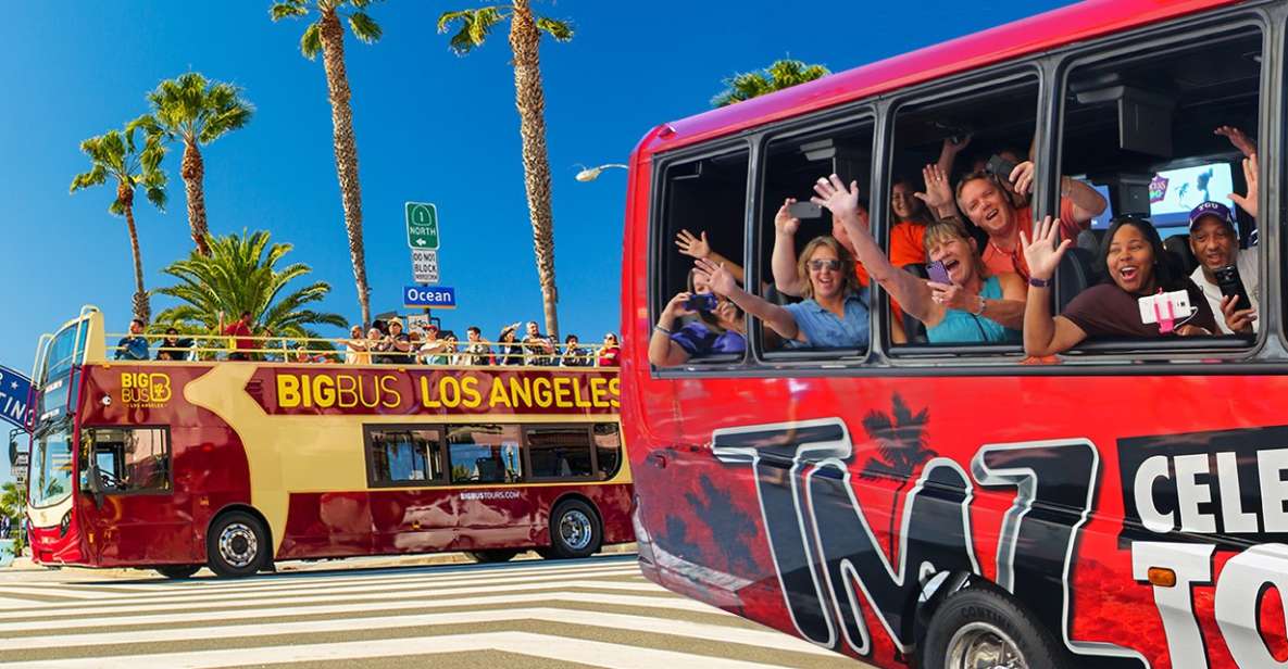 LA: TMZ Celebrity Tour & Big Bus 24-Hour Hop-on Hop-off Tour - Hard Rock Café start: the moment that sets your day up