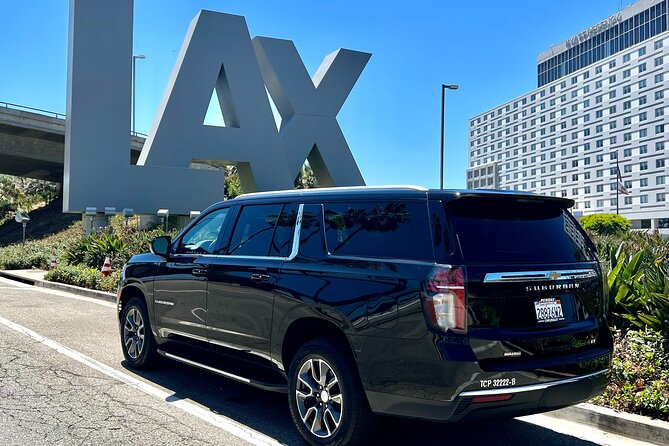 LAX Arrival or Departure Private Transfer to Los Angeles - From Airport to Hotel (or San Pedro Cruise) in About 30 Minutes to 1.5 Hours