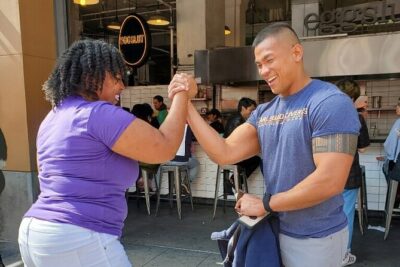 Looney Los Angeles Scavenger Hunt - Starting at Romancing the Bean Cafe and getting your quest