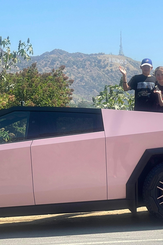 Los Angeles: 30-Minute Hollywood Sign Tesla Cyber Truck Tour - Driver vs. be driven: how to choose your best experience