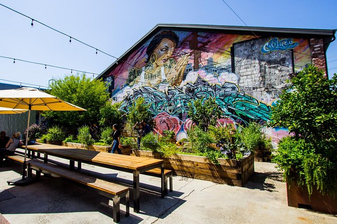 Los Angeles Arts District Bike Tour - Angel City Brewery and the quick culture check